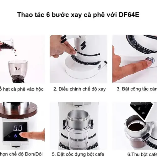 Máy Xay Cafe Lancia DF64 E - Hiệu Suất Cao, Thiết Kế Nhỏ Gọn