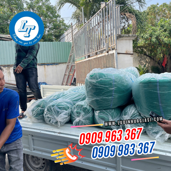 SẢN XUẤT LƯỚI NHỰA DẺO ĐỦ LOẠI CUNG CẤP SỈ TOÀN QUỐC lưới cước ô vuông xanh