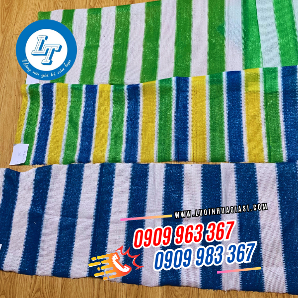 ĐẠI LÝ BÁN LƯỚI CHE NẮNG ĐA NĂNG SIÊU BỀN TỐT TẠI HCM lưới che nắng dệt kim đa sắc