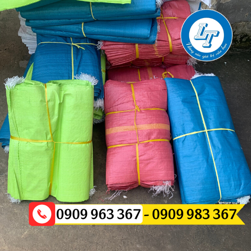 Cung cấp bao tải dứa giá rẻ nhiều màu tại Bình Tân, Bình Chánh bao tải dứa nhiều màu