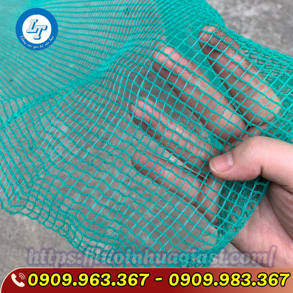 LƯỚI CƯỚC XANH MẮT NHỎ 5LY GIÁ SỈ lưới cước ô ly màu xanh
