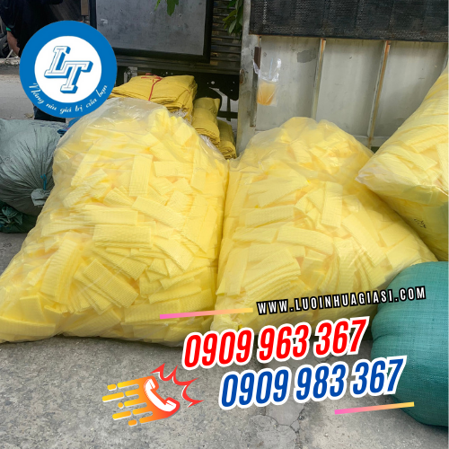 XỐP LƯỚI BỌC TRÁI CÂY MÀU VÀNG GIÁ RẺ SẴN KHO xốp lưới màu vàng