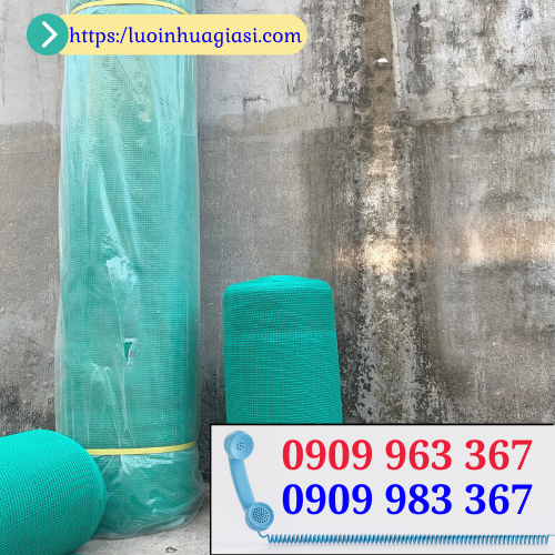 Bán lưới cọ xanh giá rẻ tận xưởng HCM lưới cọ xanh khổ 1m5 và 0,5 m