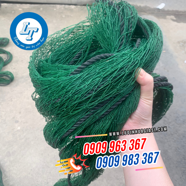 lưới cước rào gà luồn dây sẵn lưới cước rào gà