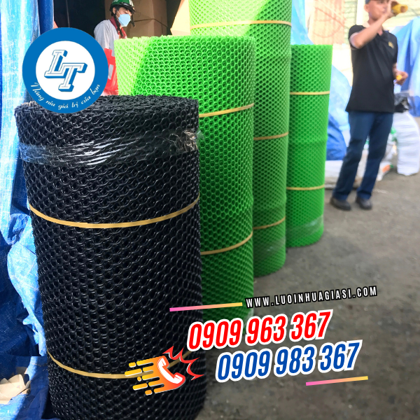 LƯỚI NHỰA TRỒNG CÂY, LÀM HÀNG RÀO GIÁ SỈ TẠI KHO lưới nhựa mắt cáo