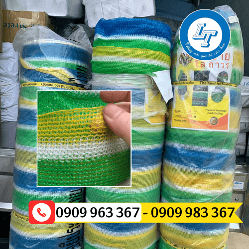 Bán giá rẻ các loại lưới lan che nắng cho đại lý lưới che nắng nhiều màu