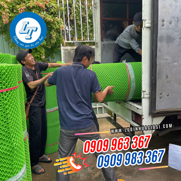 LƯỚI NHỰA RÀO GÀ GIÁ SỈ CÂN KÍ lưới nhựa mắt cáo màu xanh