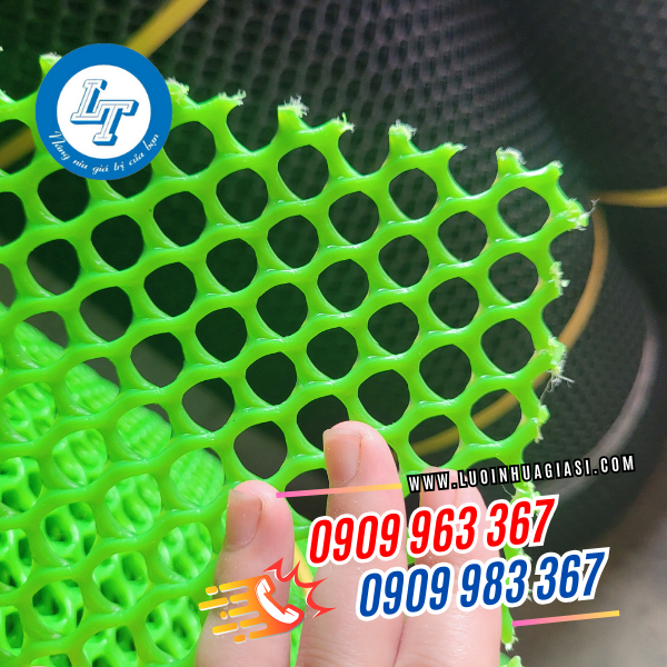 LƯỚI NHỰA RÀO GÀ GIÁ SỈ CÂN KÍ lưới nhựa mắt cáo màu xanh