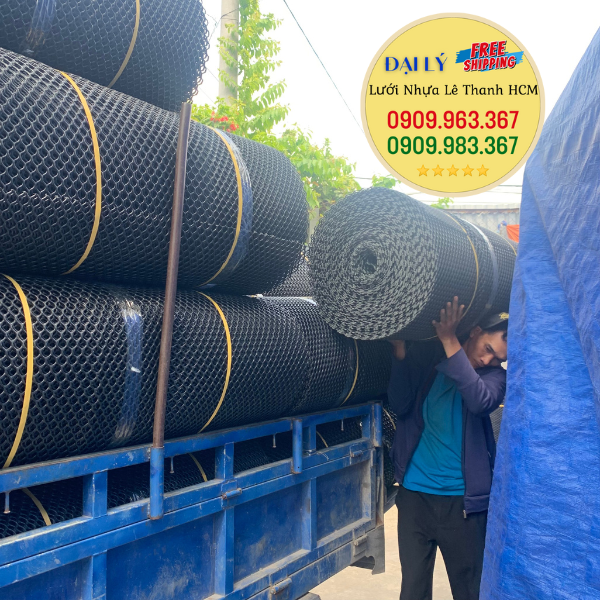 Lưới mắt cáo nhựa giá bao nhiêu 1 cuộn? lưới nhựa mắt cáo đen