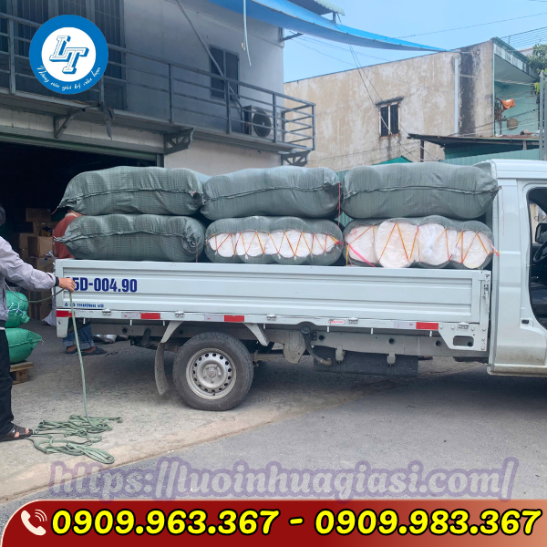 PHÂN PHỐI SỈ LƯỚI MÙNG TRẮNG CHO XƯỞNG GIA CÔNG TÚI BAO TRÁI lưới mùng trắng