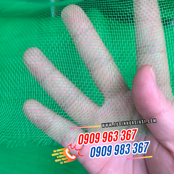 lưới mùng chống côn trùng nhiều màu lưới mùng xanh lá
