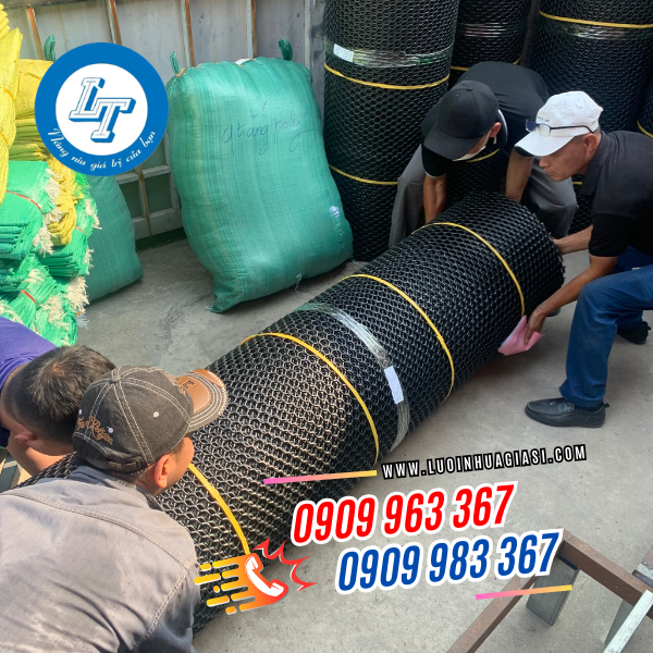 LƯỚI NHỰA ĐEN GIÁ SỈ LƯỚI NHỰA MẮT CÁO MÀU ĐEN