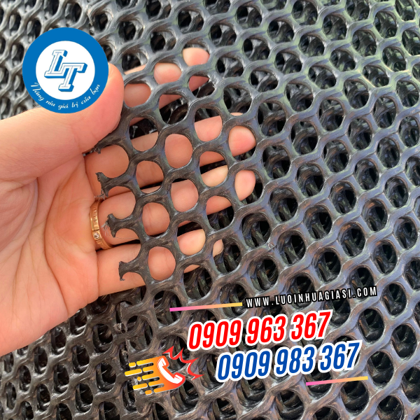 LƯỚI NHỰA ĐEN GIÁ SỈ LƯỚI NHỰA MẮT CÁO MÀU ĐEN