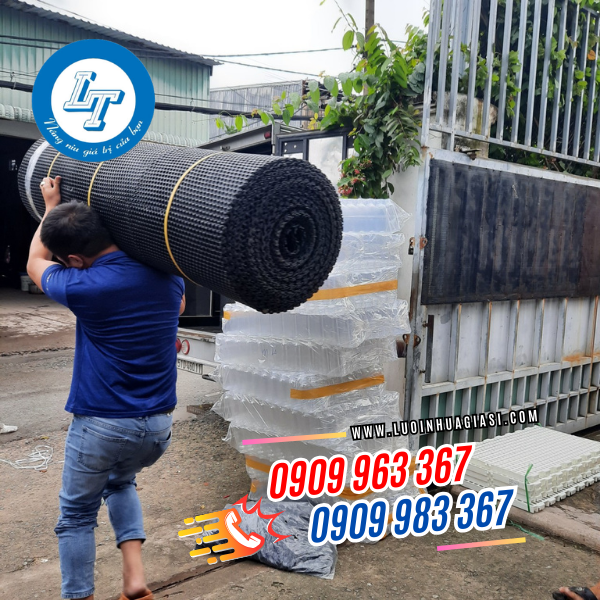 LƯỚI NHỰA ĐEN GIÁ SỈ LƯỚI NHỰA MẮT CÁO MÀU ĐEN