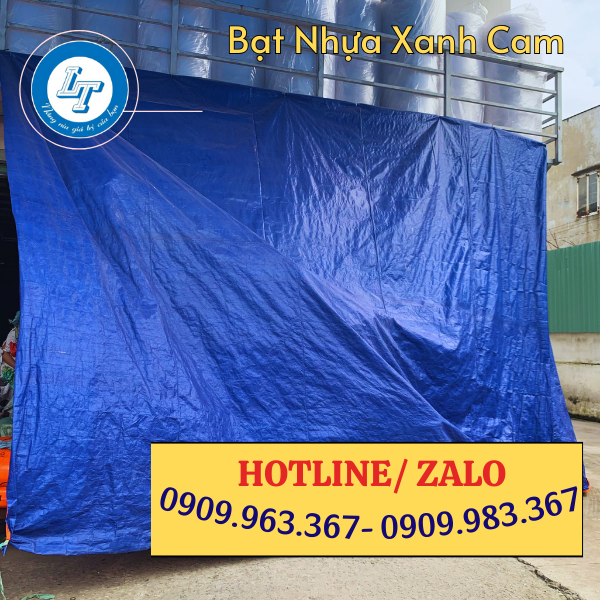 ĐẠI LÝ BẠT NHỰA XANH CAM GIÁ SỈ RẺ TPHCM bạt nhựa xanh cam