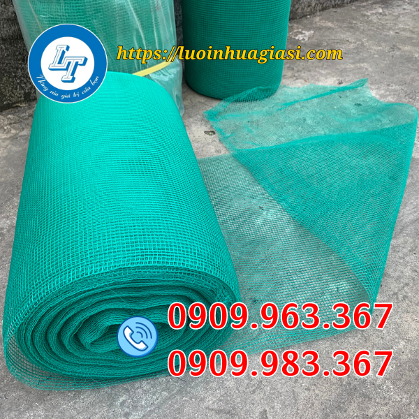 LƯỚI NHỰA LÀM CHUỒNG GÀ LOẠI NÀO TỐT RẺ? lưới cước ô vuông