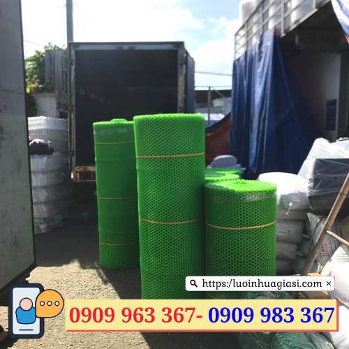 Lưới nhựa mắt cáo giá rẻ lưới nhựa mắt cáo màu xanh