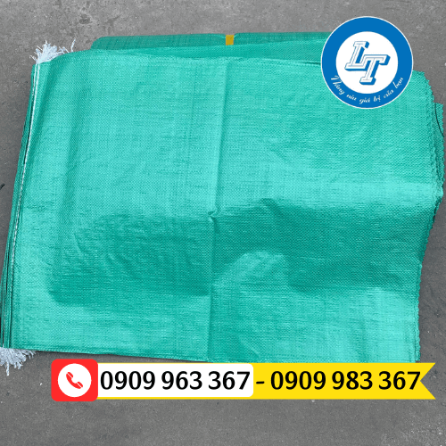 Bao tải dứa 50kg giá rẻ tại Bình Tân bao tải dứa xanh 50kg