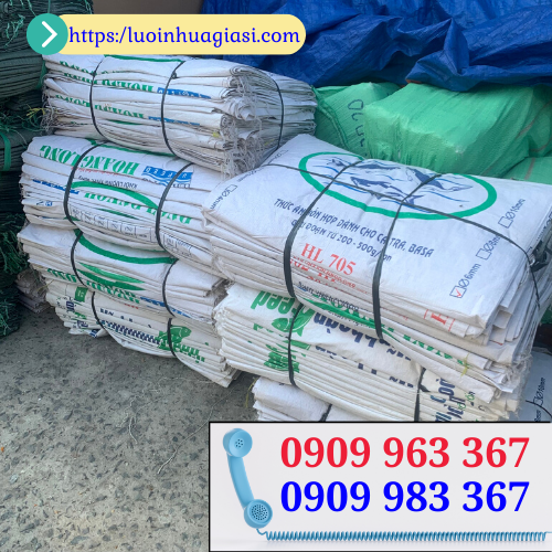 Bán các loại bao tải giá rẻ tại xưởng bao tải cũ