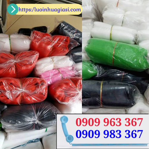 Lưới mùng rào chuồng nuôi gà vịt giá rẻ lưới mùng đủ màu