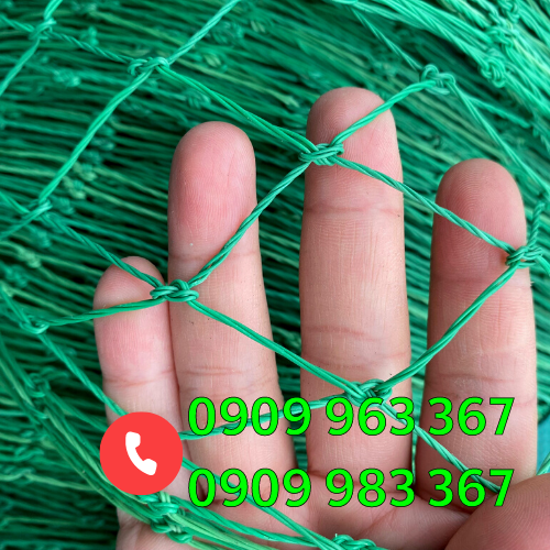 Báo giá lưới cước trắng xanh đen cho đại lý lưới cước rào gà màu xanh lá