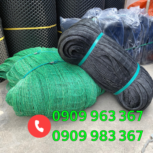 Báo giá lưới cước trắng xanh đen cho đại lý lưới cước rào gà màu đen, xanh lá