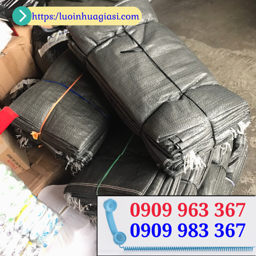 Mua bao tải đóng hàng giá sỉ rẻ tại nhà sản xuất bao tải màu xám