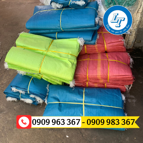 Cung cấp bao tải dứa giá rẻ nhiều màu tại Bình Tân, Bình Chánh bao tải dứa nhiều màu