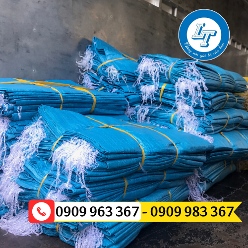 Cung cấp bao tải dứa giá rẻ nhiều màu tại Bình Tân, Bình Chánh bao tải dứa xanh dương