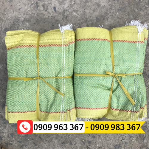 Giá rẻ bao tải dứa đựng gạo 5kg 10kg 25kg 50 kg cho đại lý bao tải đựng gạo 10kg