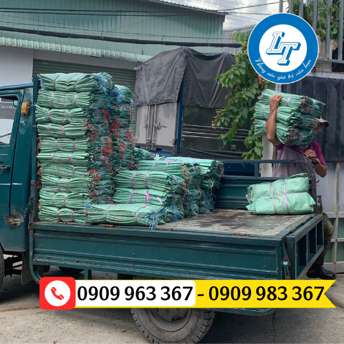 Mua bao tải dứa xanh mỏng đựng nước đá ở đâu giá rẻ? bao tải dứa xanh