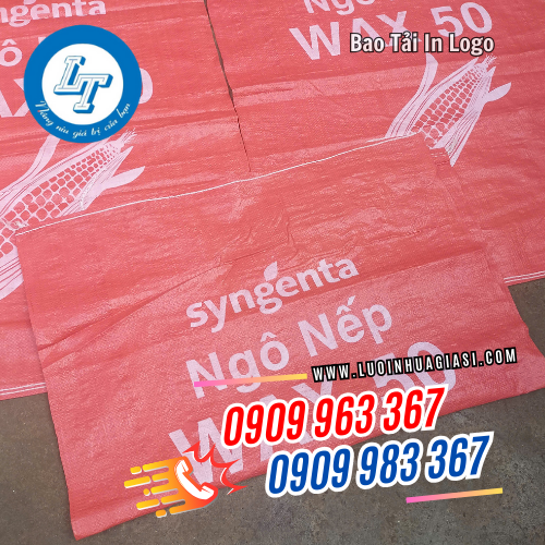bao tải in logo đa dạng màu sắc bao tải in logo đa dạng màu sắc