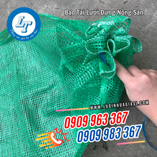 bao tải lưới đựng nông sản có dây rút miệng bao bao tải lưới đựng nông sản có dây rút miệng bao