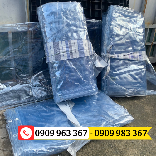 Mua bạt nhựa trong suốt giá rẻ ở đâu HCM? bạt nhựa pvc trong suốt