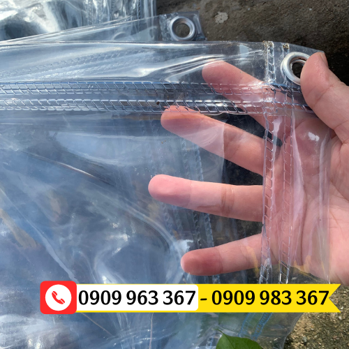 Mua bạt nhựa trong suốt giá rẻ ở đâu HCM? bạt nhựa trong suốt