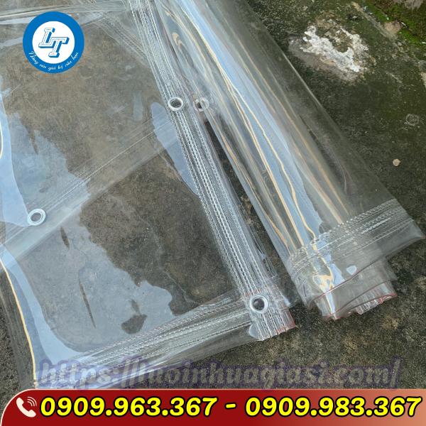 BẠT NHỰA TRONG SUỐT CHE MƯA NẮNG GIÁ BỎ SỈ bạt nhựa trong