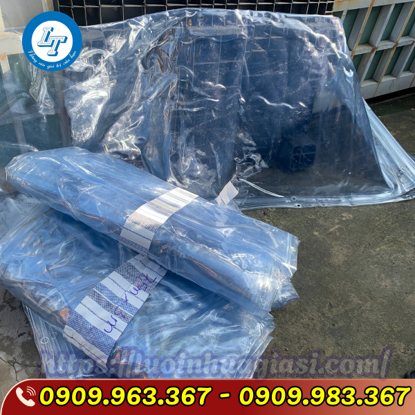 BẠT NHỰA TRONG SUỐT CHE MƯA NẮNG GIÁ BỎ SỈ bạt nhựa tróng suốt