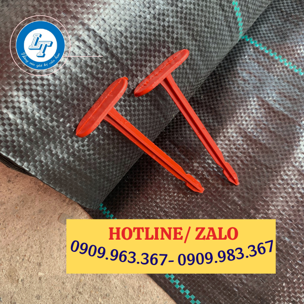 Bạt phủ đất chống cỏ giá rẻ ở đâu bán? đinh ghim bạt phủ