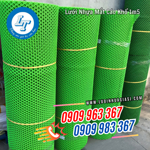 cung cấp lưới nhựa mắt cáo khổ 1m5 đóng cuộn tròn cung cấp lưới nhựa mắt cáo khổ 1m5 đóng cuộn tròn