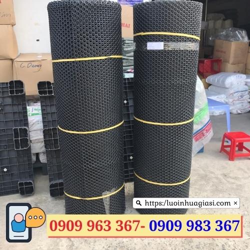 Đại lý bán sỉ giá rẻ lưới nhựa mắt cáo màu đen lưới nhựa mắt cáo màu đen khổ 1,5m