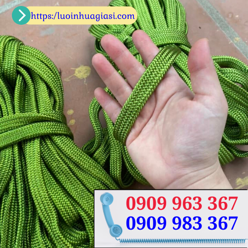 Báo giá sỉ rẻ dây dù sợi tròn, sợi dẹt cho đại lý dây dù dẹt