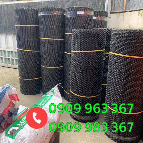 Đại lý lưới nhựa chăn nuôi giá rẻ uy tín TPHCM lưới nhựa mắt cáo màu đen