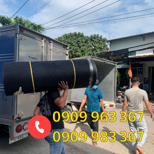 Đại lý lưới nhựa chăn nuôi giá rẻ uy tín TPHCM lưới nhựa mắt cáo màu đen khổ 1m5
