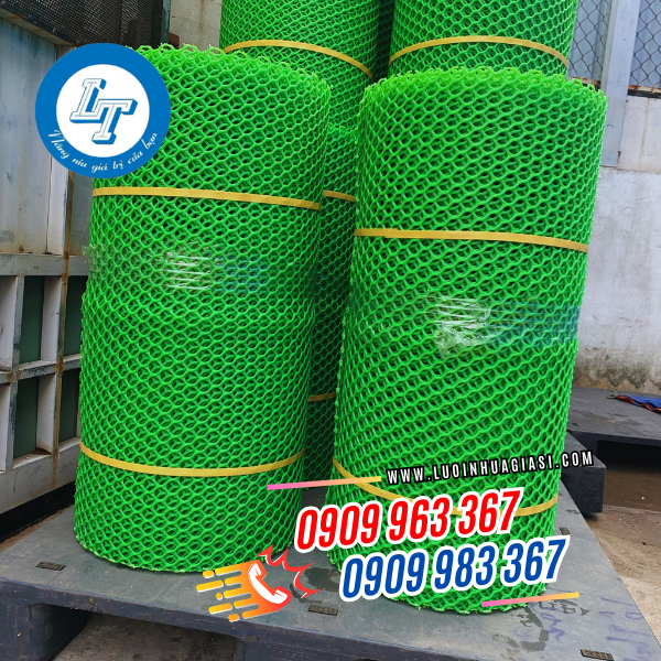 LƯỚI NHỰA MẮT CÁO MÀU XANH, TRẮNG, ĐEN GIÁ SỈ TPHCM lưới nhựa mắt cáo màu xanh 1 m