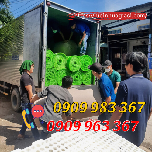 Kích thước lưới nhựa mắt cáo giá rẻ hoạt động giao hàng lưới nhựa mắt cáo
