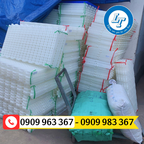 SỈ RẺ TẤM SÀN NHỰA LÓT CHUỒNG NUÔI GIA CẦM HCM tấm nhựa lót chuồng chăn nuôi