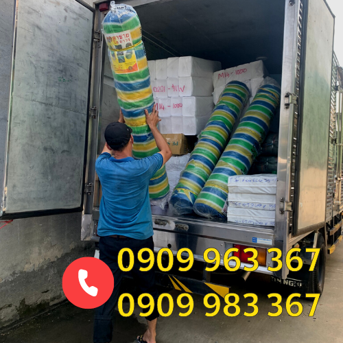 Đại lý sỉ lẻ lưới nhựa che nắng giá rẻ uy tín tại TPHCM lưới che nắng sọc nhiều màu