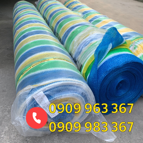 Đại lý sỉ lẻ lưới nhựa che nắng giá rẻ uy tín tại TPHCM lưới che nắng đa sắc