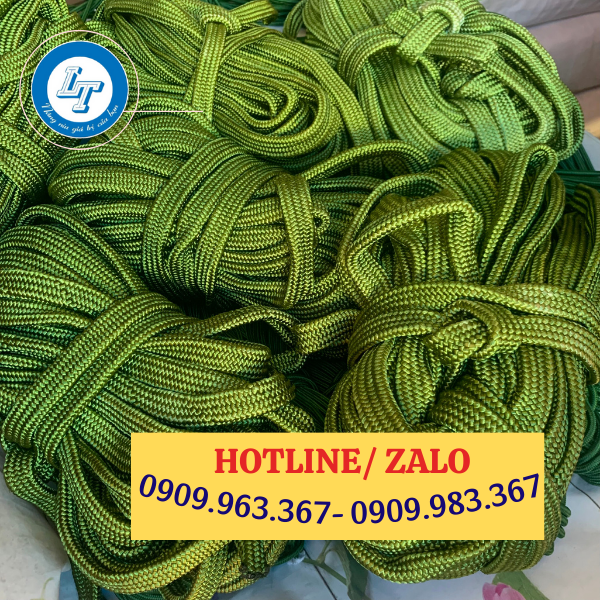 ĐẠI LÝ PHÂN PHỐI DÂY DÙ XANH GIÁ SỈ TẠI TPHCM dây dù dẹt
