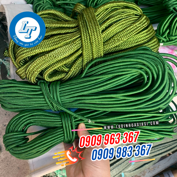 BỎ MỐI DÂY DÙ CÁC LOẠI GIÁ SỈ RẺ dây dù xanh